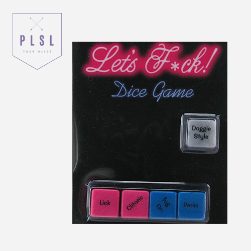 [PLAY PLSL] Let&#039;s fuck dice 렛츠 퍽 게임 주사위 (주사위 5개 세트) 플레져랩